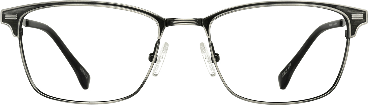 Silver Browline Glasses