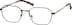 Geometric Glasses 169221 in Black