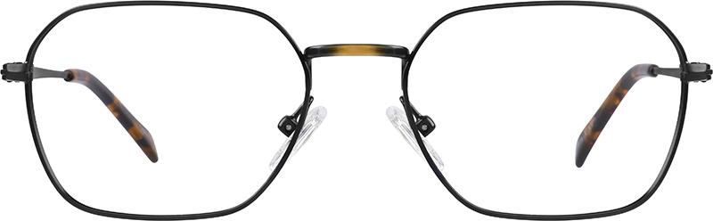 black geometric glasses 169221