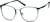 Angle view of Square Glasses 170924 in Green thumbnail