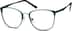 Square Glasses 170924 in Green
