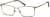 Angle view of Rectangle Glasses 171314 in Gold Copper thumbnail