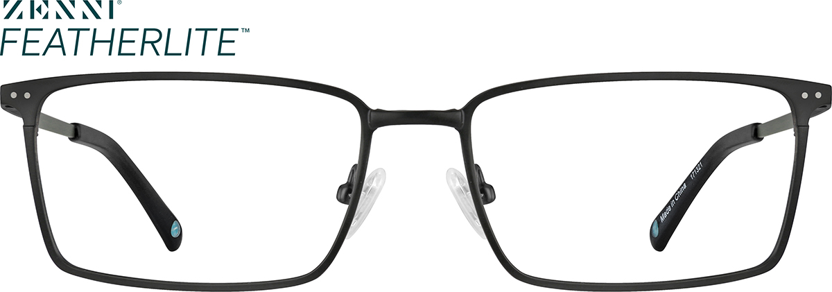 Black Rectangle Glasses