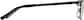 Side view of Rectangle Glasses 171321 in Black thumbnail