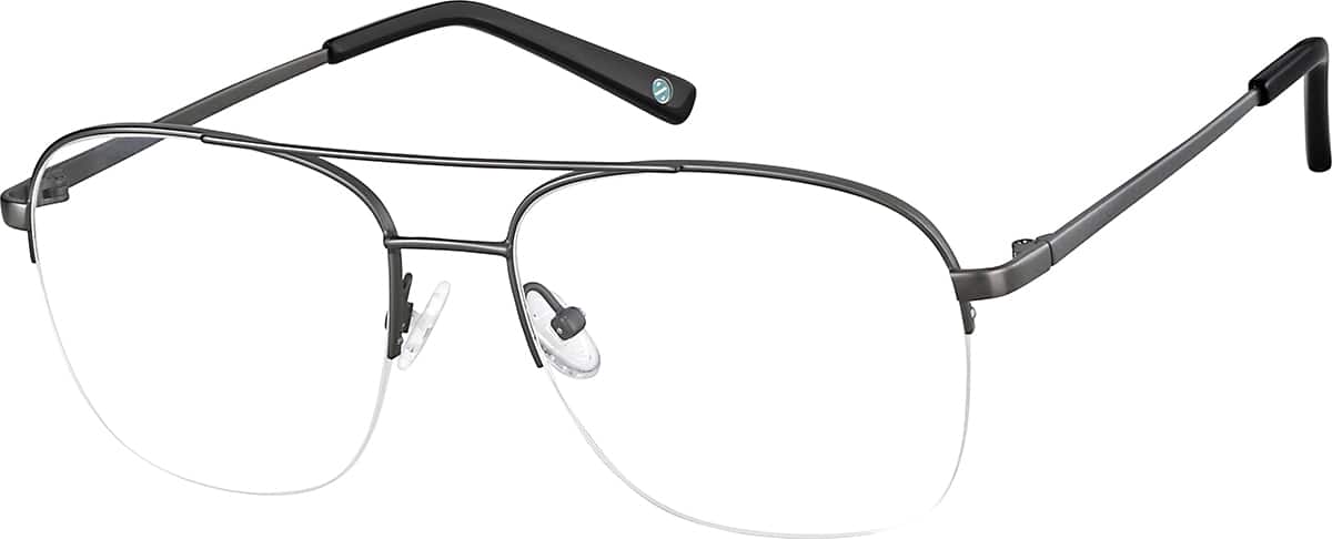 Steel Aviator Glasses #171412 | Zenni Optical