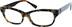 Rectangle Glasses 181231 in Tortoiseshell