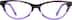 Kids' Oval Glasses 181717 in Purple