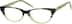 Kids' Oval Glasses 181724 in Green