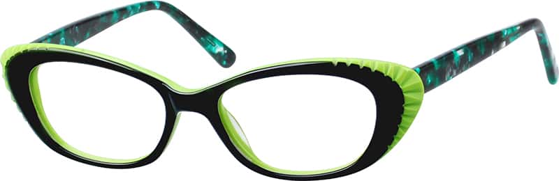 Black Cat-Eye Glasses #181821 | Zenni Optical