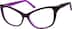 Cat-Eye Glasses 185017 in Purple