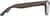 Side view of Square Glasses 185332 in Wood Texture thumbnail