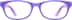 Kids' Oval Glasses 185917 in Purple