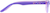 Side view of Kids' Oval Glasses 185917 in Purple thumbnail