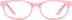 Kids' Oval Glasses 185919 in Pink