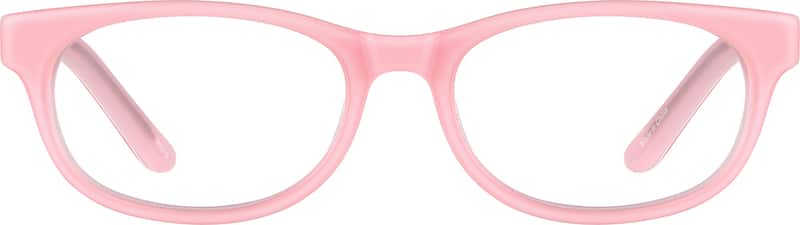 Pink Kids' Oval Glasses