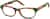 Angle view of Kids' Oval Glasses 185939 in Fruit Punch thumbnail
