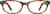 Front view of Kids' Oval Glasses 185939 in Fruit Punch thumbnail