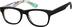 Square Glasses 186021 in Black