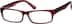 Kids’ Rectangle Glasses 187118 in Red