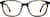 Front view of Square Glasses 188325 in Tortoiseshell thumbnail
