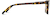 Side view of Square Glasses 188325 in Tortoiseshell thumbnail