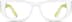Oval Glasses 189130 in White