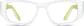 Front view of Oval Glasses 189130 in White thumbnail