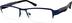 Rectangle Glasses 190116 in Blue