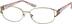 Rectangle Glasses 190614 in Gold