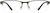 Front view of Rectangle Glasses 1910015 in Brown thumbnail