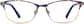 Front view of Browline Glasses 1910139 in Pattern/Gold thumbnail