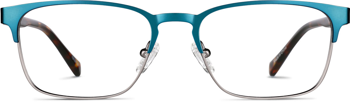 Peacock Browline Glasses
