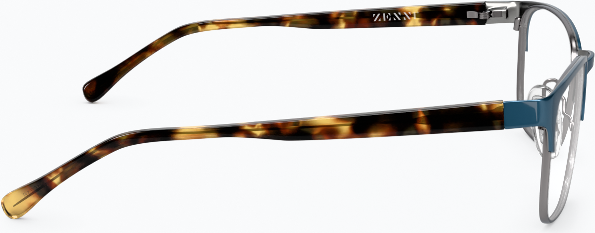 Side view of Browline Glasses 1910716 in Peacock thumbnail