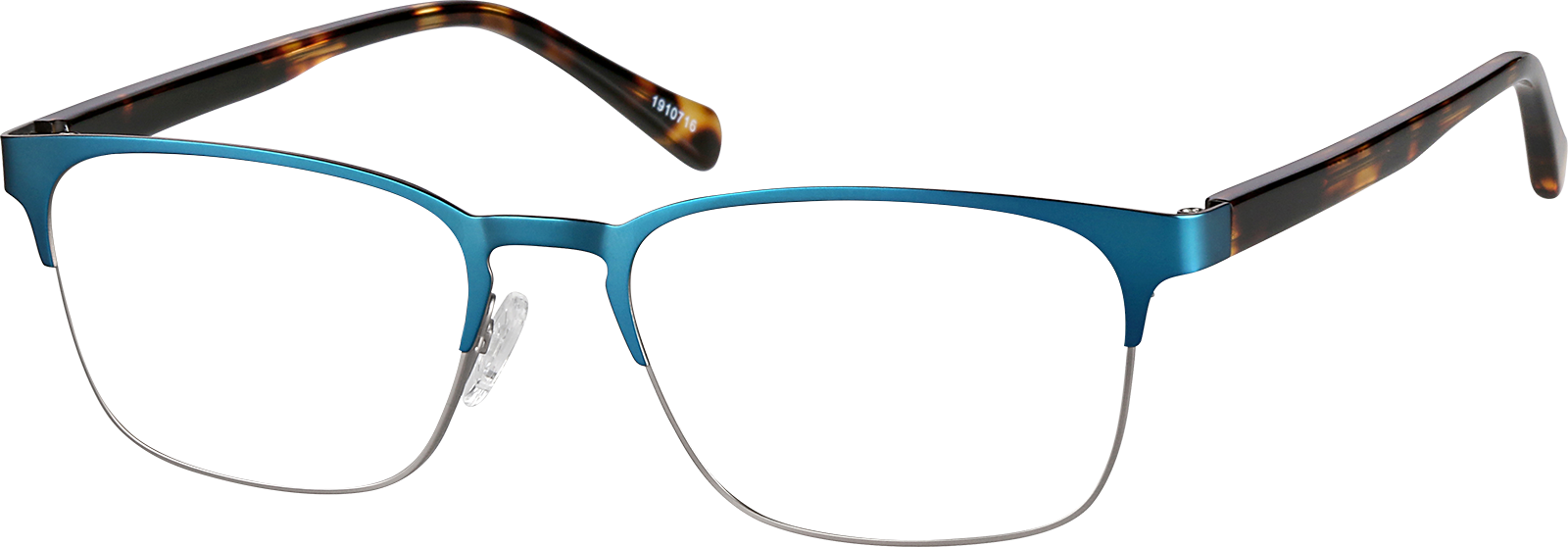 Peacock Browline Glasses #1910716 | Zenni Optical