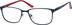 Rectangle Glasses 1911016 in Navy