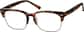 Angle view of Unplugged Glasses 1911225 in Tortoiseshell thumbnail