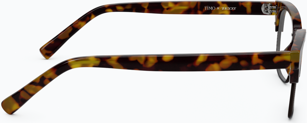 Side view of Unplugged Glasses 1911225 in Tortoiseshell thumbnail