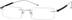 Rimless Glasses 1911311 in Silver