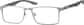 Angle view of Rectangle Glasses 1911412 in Gray thumbnail