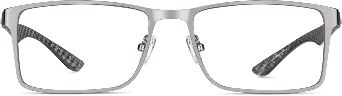 Black Square Glasses #228421, Zenni Optical