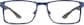 Front view of Rectangle Glasses 1911416 in Blue thumbnail
