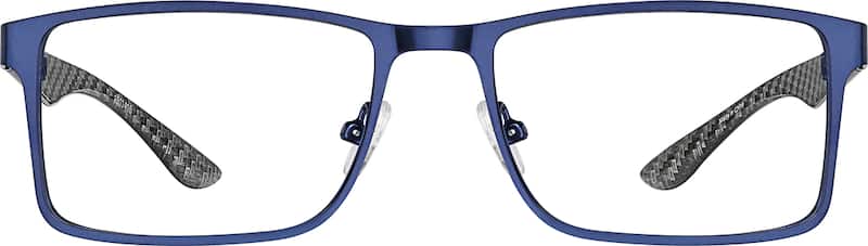 Blue Rectangle Glasses
