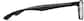Side view of Rectangle Glasses 1911421 in Black thumbnail