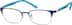 Kids’ Rectangle Glasses 1911616 in Navy