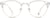 Front view of Browline Glasses 1911823 in Clear thumbnail