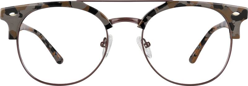 Camo Browline Glasses