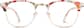 Front view of Browline Glasses 1912029 in Multi thumbnail