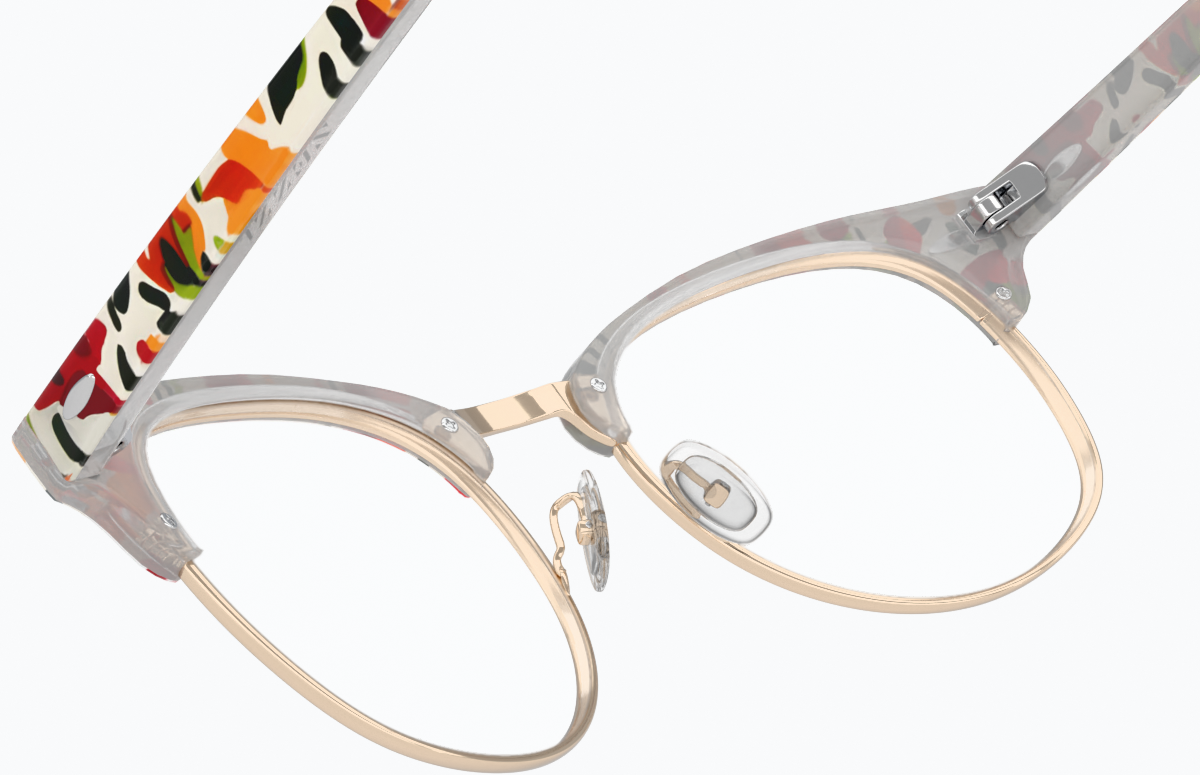 See-through view of Browline Glasses 1912029 in Multi thumbnail