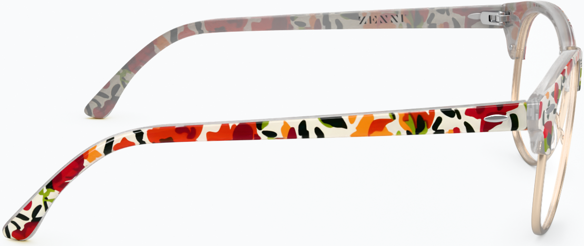 Side view of Browline Glasses 1912029 in Multi thumbnail