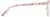 Side view of Browline Glasses 1912049 in Pink thumbnail